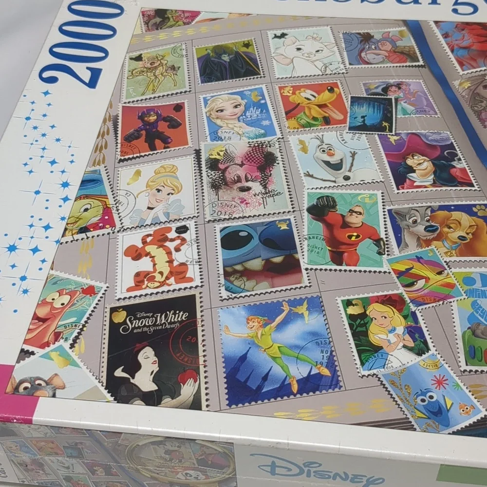 Ravensburger Disney My Favorite Stamp 2000 Piece Jigsaw Puzzle